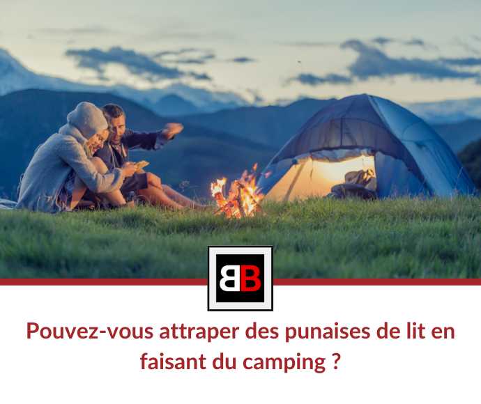 Pouvez-vous attraper des punaises de lit en faisant du camping ?